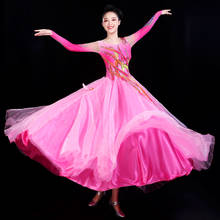Фламенко платье для женщин Фея цыганские платья открытия танцевальный наряд Extoic танцевальная одежда классического танца сценический костюм, одежда DL7388 2024 - купить недорого