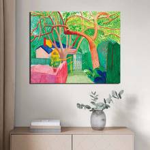 David Hockney The Gate Wall Art Canvas Posters And Prints Canvas Painting Decorative Pictures For Office Living Room Home Decor 2024 - buy cheap