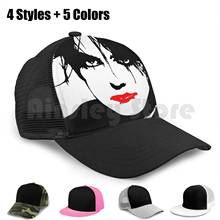 Robert #3 Baseball Cap Diy Mesh Hip Hop Adjustable Bands Band Music Singer Punk Goth Siouxsie Sioux Banshees Indie Robert Cure 2024 - buy cheap