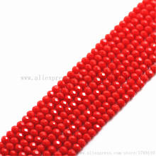 Isywaka Solid red Color 1700pcs 2mm Rondelle Austria faceted Crystal Glass Beads Loose Spacer Round Bead for Jewelry Making 2024 - buy cheap