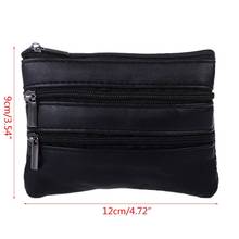 Women Fashion Mini Purse Coin Card Key Ring Wallet Pouch Zipper Small Change Bag 2024 - buy cheap