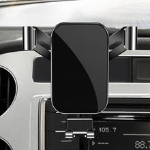 Soporte de teléfono ajustable para coche, accesorio Interior para Volkswagen VW Tiguan 5N Passat Polo V 6C Golf Sportsvan 2018 2021 2024 - compra barato