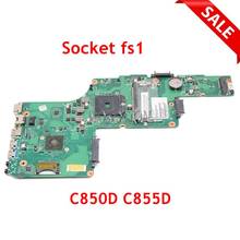 NOKOTION For Toshiba Satellite C850D C855D Laptop Motherboard Socket FS1 HD 7520G DDR3 1310A2492002 SPS V000275280 Mainboard 2024 - buy cheap