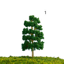 200 unids/lote de 1/150 escala N, 6,5 cm, modelo arquitectónico, árbol verde para tren Ho N Z, Escena de diseño 2024 - compra barato