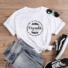 Waymaker-Camiseta de algodón para mujer, ropa Harajuku con cuello redondo, color blanco y negro 2024 - compra barato