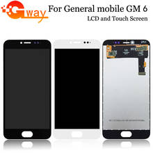 For General mobile GM 6 GM6 LCD Display Touch Screen Digitizer Assembly Replacement 100% Tested For General mobile GM6 LCD 2024 - buy cheap