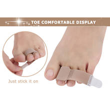 Toe Finger Straightener Separator Bandage Fabric Hallux Valgus Corrector Bandage Toe Separator Splint Wraps Foot Care Tool 2024 - buy cheap