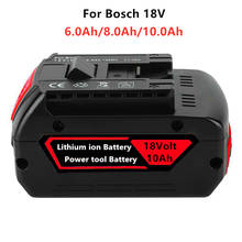 Aleaiedra-batería de iones de litio recargable para Bosch, Original, 18V, 6,0/8,0/10ah, repuesto portátil, BAT609 2024 - compra barato