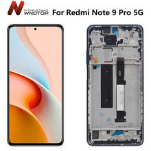 Original 6.67"LCD For Xiaomi Redmi Note 9 Pro 5G LCD Display Touch Digitizer Replaceme For Redmi Note 9s LCD Screen M2007J17C 2024 - buy cheap