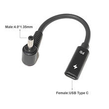 Адаптер питания постоянного тока 4,0x1,35 мм штекер к USB Тип C гнездовой разъем с кабельным шнуром для Asus Zenbook UX21A UX31A UX32A 2024 - купить недорого