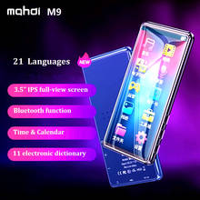 Новый Mahdi M9 Bluetooth MP4 плеер с динамиком сенсорный экран 3,5 дюймов HD HIFI 8 Гб Музыка MP3 MP4 плеер Поддержка видео TF карта 2024 - купить недорого