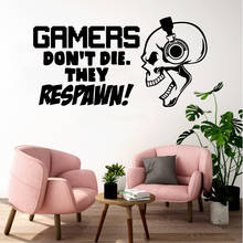 Funny skull Vinyl Kitchen Wall Stickers Wallpaper For Kids Rooms Home Decor Wall Decal Home Decor muursticker 2024 - buy cheap