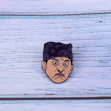 Prison Mike Custom Enamel Pin The Office Tv Show Fans Badge Funny Men Shirts Jackets Accessory 2024 - buy cheap