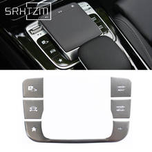 Car Styling For Mercedes Benz A B Class W177 W247 W167 GLE GLS GLB Center Console Multimedia Mouse switch Buttons Cover Sticker 2024 - buy cheap