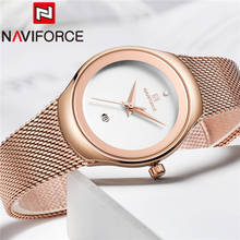 NAVIFORCE Women Watches Top Brand Luxury Ladies Wristwatch Stainless Steel Classic Bracelet Female Clock Relogio Feminino 5004 2024 - buy cheap
