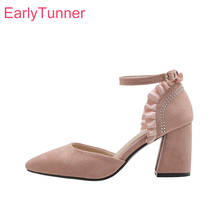  Summer Brand New Casual Pink Black Women Sandals Sexy High Heel Lady Nude Shoes Plus Big Small Size 32 10 43 46 48 2024 - buy cheap