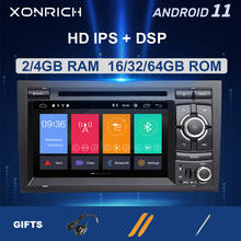 7 "IPS DSP 4G 64G 2 din Android 11 GPS AutoRadio Multimedia para Audi A4 B8 B6 B7 S4 B7 B6 RS4 B7 SEAT Exeo de navegación reproductor de dvd 2024 - compra barato
