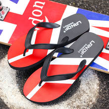 Summer DIY Geometric Gentleman Casual Style Men's Flip-Flops PU Fishermen's Beach Slippers Outdoor Sandals Flat Shoes For Women 2024 - buy cheap