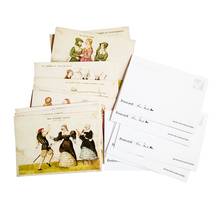 16 Pcs/lot Vintage Ancient Human's Life Postcard Greeting Card Christmas Card Birthday Card Gift Cards 2024 - buy cheap