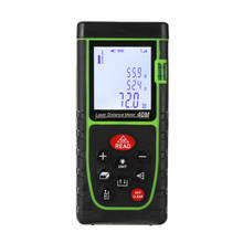 Telémetro láser Digital portátil, herramienta de medición de distancia, 40m 2024 - compra barato