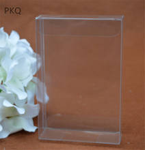 20шт 5x15x25 см прямоугольная Прозрачная ПВХ коробка для маски/ремесла прозрачная пластиковая коробка большая ПВХ Подарочная коробка для упаковки шоколада 2024 - купить недорого