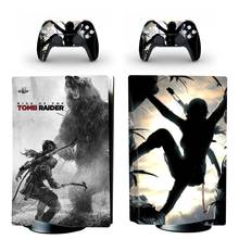 Tomb Raider-pegatina de piel para Playstation 5, para consola y 2 controladores, vinilo protector, estilo 5 2024 - compra barato