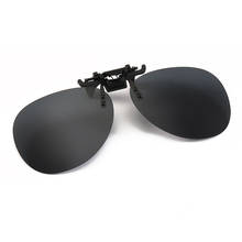 Мужские и женские поляризационные очки с клипсой, очки для вождения с ночным видением, анти-UVA, зажимы в виде солнцезащитных очков для верховой езды, 2019 2024 - купить недорого