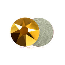 Стразы золотого цвета, 2088, не горячая фиксация, 8, большие, 8, маленькие, сделай сам, стразы AURU с плоской задней частью для украшения драгоценных камней, одежды, нейл-арта 2024 - купить недорого