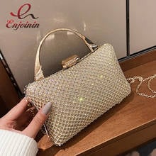 Luxury Diamond Designer Party Dinner Clutch Bag Ladies Purses and handbag  Metal Handle Fashion Shoulder Chain Bag for Women Bag 2024 - buy cheap