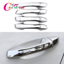 Color My Life ABS Chrome Car Door Handles Protection Cover Sequins Trim for Volkswagen VW Gold 7 MK7 7.5 MK7.5 2013-2019 Sticker 2024 - buy cheap