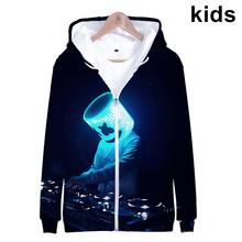 2 to 14 years kids Hoodie Candy Band DJ 3D Printed boys girls Hoodies sweatshirt Be Happy Smile Face Jacket Children Clothes 2024 - buy cheap