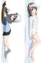 Mxdfafa Anime GIRLS und PANZER Dakimakura Case Anime Pillow Cover Cartoon Hugging Body Pillowcase Waifu Bedding 2024 - buy cheap