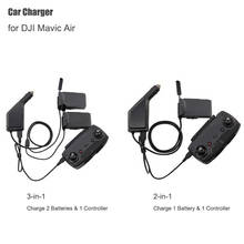 Car Charger For DJI Mavic Air Intelligent Battery Charging Hub Mavic Air Car Connector USB Adapter Multi Battery Car Charger 2024 - buy cheap
