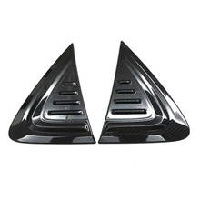 Guardabarros delantero lateral de fibra de carbono para coche, cubierta decorativa de ajuste, accesorios para TOYOTA C-HR CHR 2016-2020 2024 - compra barato