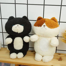 1pc 30CM Kawaii Soft Guiman Cat Plush Toys Stuffed Cartoon Black and White Colorful Cats Doll Plushie Girlfriend Girl Kids Gift 2024 - buy cheap