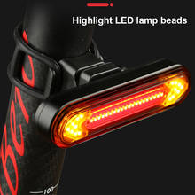 Luz trasera de advertencia para bicicleta, linterna LED inteligente inalámbrica, recargable vía USB, señal de giro remota 2024 - compra barato
