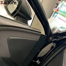 For Toyota Avalon 2019 2020 Carbon Fiber Side Door Window A Pillar Cover Trim Front Triangle Protector Decoration 2024 - buy cheap
