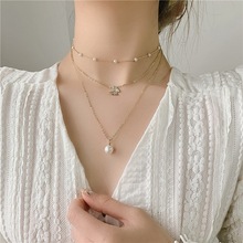 Download Butterfly Necklaces For Women Multi Layer Chain Gold Choker Necklace Women Korean Style Pearl Necklace Fashion Jewelry Collar Buy Cheap In An Online Store With Delivery Price Comparison Specifications Photos And Customer