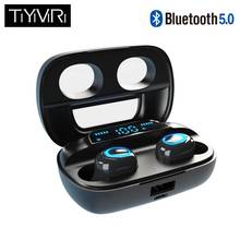 TiYiViRi bluetooth headset 5.0 tws wireless earphones twins earbuds 5D stereo headphones Mini Earbud with Dual Mic Headfree 2024 - buy cheap