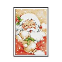 Santa Claus Diamond Painting Full Drill Square 5D DIY Picture of Rhinestones Diamond Embroidery Icons Christmas Home Decoration 2024 - buy cheap