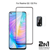 For Realme Q2 Pro / Q2 Camera Lens Protecting Film & Full Coverage Protective Tempered Glass Phone Screen Protector 2024 - buy cheap