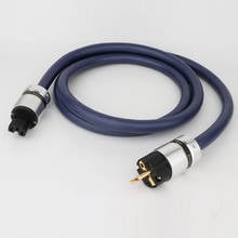 Monosaudio P902 OFC-Cable de alimentación de CA de cobre puro, fuente de alimentación de Audio Schuko, conector de alimentación de la UE chapado en oro 2024 - compra barato