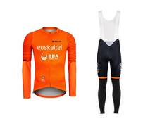 Euskaltel-maillot de Ciclismo del equipo DBA para hombre, Ropa de manga larga con pantalones de babero, primavera y verano, 2020 2024 - compra barato