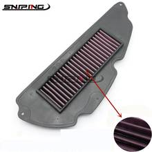 Filtro de ar para motocicleta, filtro de admissão de ar para moto honda sh300 07-16 nss300 forza300 13-16 filtro de ar de alto fluxo 2024 - compre barato