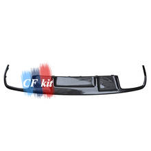 CF Kit Rear Lip Real Carbon Fiber Bumper For BENZ W218 Rear Diffuser Car Styling 2024 - buy cheap
