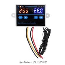 Controlador de temperatura del termostato Digital C/F regulador de incubadora de huevos de salida directa 10A 12V 110V 220V 2024 - compra barato