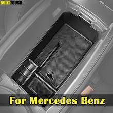 Armrest Storage Box For Mercedes Benz C GLC Class W205 C180 C200 C260 C300 GLC200 GLC260 GLC300 Car Central Console Glove Tray 2024 - buy cheap