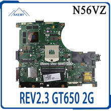 Original N56VZ Laptop Motherboard Para For Asus Mainboard REV2.3 GT650 2G PGA 989 HM76 Fit N56V N56VM N56VJ N56VB N56VV testado bem 2024 - compre barato