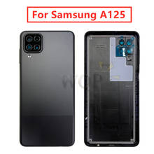 For Samsung Galaxy A12 A125 Battery Back Cover Rear Door Housing Side Key For Samsung A125 Replacement Repair Spare Parts 2024 - buy cheap