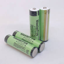Masterfire-lanterna de bateria li-íon original protegida, ncr18650b, 3.7v, 3400mah, 18650, pilhas portáteis para panasonic 2024 - compre barato